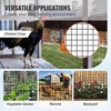 image:imageVEVOR Hardware Cloth 48 x 50 12inch Galvanized Wire Mesh Roll 19 Gauge Chicken Wire Fence Roll Vinyl Coating Metal Wire Mesh for Chicken Coop Barrier Rabbit Snake Fences Poultry Enclosures12inch 48 x 100