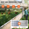 image:imageVEVOR Hardware Cloth 48 x 50 12inch Galvanized Wire Mesh Roll 19 Gauge Chicken Wire Fence Roll Vinyl Coating Metal Wire Mesh for Chicken Coop Barrier Rabbit Snake Fences Poultry Enclosures12inch 48 x 50