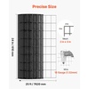 image:imageVEVOR Hardware Cloth 48 x 50 12inch Galvanized Wire Mesh Roll 19 Gauge Chicken Wire Fence Roll Vinyl Coating Metal Wire Mesh for Chicken Coop Barrier Rabbit Snake Fences Poultry Enclosures24in25ft 2in3in