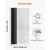 image:imageVEVOR Hardware Cloth 48 x 50 12inch Galvanized Wire Mesh Roll 19 Gauge Chicken Wire Fence Roll Vinyl Coating Metal Wire Mesh for Chicken Coop Barrier Rabbit Snake Fences Poultry Enclosures60in100ft