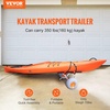 image:imageVEVOR Heavy Duty Kayak Cart 350lbs Load Capacity Detachable Canoe Trolley with 13 Beach Wheels Adjustable Carrier Width amp Nonslip Support Foot for Kayaks Canoes Paddleboards Float Mats Jon Boats