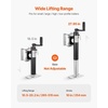 image:imageVEVOR Heavy Duty Swivel Trailer Jack 8000 lbs Static Load Capacity 285 Lift Jack Stand with Handle for RV Horse Utility and Yacht Trailers2000lbs