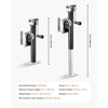 image:imageVEVOR Heavy Duty Swivel Trailer Jack 8000 lbs Static Load Capacity 285 Lift Jack Stand with Handle for RV Horse Utility and Yacht Trailers2500lbs