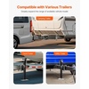 image:imageVEVOR Heavy Duty Swivel Trailer Jack 8000 lbs Static Load Capacity 285 Lift Jack Stand with Handle for RV Horse Utility and Yacht Trailers2500lbs