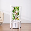 image:imageVEVOR Hydroponic Growing System with Grow Light 30 Pods Vertical 6 Tiers Hydroponic Tower Home Hydronic Garden with Water Pump Plants Germination Kit for Indoor Herbs Fruits and Vegetables6 Tiers30 PodsWith Grow Light
