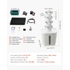 image:imageVEVOR Hydroponic Tower 50 Pods 10 Tiers Hydroponics Growing System Kit with App Control amp Casters Vertical Home Garden with 20L Water Tank amp Pump Planter for Indoor Herbs Fruits and VegetablesPro4 Tiers20 PodsNo Grow Light