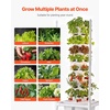 image:imageVEVOR Hydroponic Tower 50 Pods 10 Tiers Hydroponics Growing System Kit with App Control amp Casters Vertical Home Garden with 20L Water Tank amp Pump Planter for Indoor Herbs Fruits and VegetablesPro9 Tiers45 PodsWith Grow Light