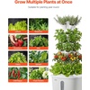 image:imageVEVOR Hydroponic Tower 50 Pods 10 Tiers Hydroponics Growing System Kit with App Control amp Casters Vertical Home Garden with 20L Water Tank amp Pump Planter for Indoor Herbs Fruits and VegetablesPro6 Tiers30 PodsNo Grow Light