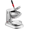 image:imageVEVOR Ice Crusher Machine 220lbs Per Hour Electric 4 Blades Snow Cone Maker Stainless Steel Shaved Ice Machine with Bowl and Cover 300W 2000RPM IceShaver for Home and Commercial Use SilverSilver
