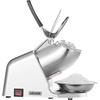 image:imageVEVOR Ice Crusher Machine 286lbs Per Hour Electric 4 Blades Snow Cone Maker Stainless Steel Shaved Ice Machine with Bowl and Cover 300W 2000RPM IceShaver for Home and Commercial Use BlueSilver