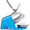 image:imageVEVOR Ice Crusher Machine 286lbs Per Hour Electric 4 Blades Snow Cone Maker Stainless Steel Shaved Ice Machine with Bowl and Cover 300W 2000RPM IceShaver for Home and Commercial Use BlueBlue