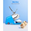 image:imageVEVOR Ice Crusher Machine 286lbs Per Hour Electric 4 Blades Snow Cone Maker Stainless Steel Shaved Ice Machine with Bowl and Cover 300W 2000RPM IceShaver for Home and Commercial Use BlueBlue