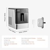 image:imageVEVOR Ice Cube Maker Countertop 32 Cubes Ready in 15 Mins 50lbs24h SelfCleaning Portable Ice Maker with Convenient Ice Transfer 3 Sizes Ice Cube Maker Machine for Home Kitchen Office PartyGrey