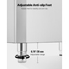 image:imageVEVOR Ice Dispenser Ice Storage Bin with 180 Lbs Storage Capacity 20 LbsMin Automatic Ice Dispensing with Crusher Height Adjustable Feet for Commercial Ice Maker Machine Restaurant and Hotel