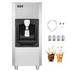 image:imageVEVOR Ice Dispenser Ice Storage Bin with 180 Lbs Storage Capacity 20 LbsMin Automatic Ice Dispensing with Crusher Height Adjustable Feet for Commercial Ice Maker Machine Restaurant and Hotel