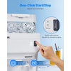 image:imageVEVOR Ice Shaver Machine Electric Snow Cone Machine 265 LBSH Shaved Ice Machine 250W Ice Crusher Triple Blades Tabletop Shaved Ice Maker with Adjustable Fineness for Home and Commercial UseWhite