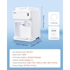 image:imageVEVOR Ice Shaver Machine Electric Snow Cone Machine 265 LBSH Shaved Ice Machine 250W Ice Crusher Triple Blades Tabletop Shaved Ice Maker with Adjustable Fineness for Home and Commercial UseSilver