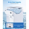 image:imageVEVOR Ice Shaver Machine Electric Snow Cone Machine 265 LBSH Shaved Ice Machine 250W Ice Crusher Triple Blades Tabletop Shaved Ice Maker with Adjustable Fineness for Home and Commercial UseSilver