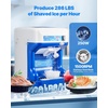 image:imageVEVOR Ice Shaver Machine Electric Snow Cone Machine 265 LBSH Shaved Ice Machine 250W Ice Crusher Triple Blades Tabletop Shaved Ice Maker with Adjustable Fineness for Home and Commercial UseBlue