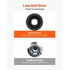 image:imageVEVOR Impact Socket Set 12 Inches 26 Piece Deep Sockets 6Point Rugged Construction CrV 12 Inches Drive Socket Set Impact Metric 10mm  36mm with a Storage Cage34 27PCS