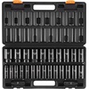image:imageVEVOR Impact Socket Set 12 Inches 26 Piece Deep Sockets 6Point Rugged Construction CrV 12 Inches Drive Socket Set Impact Metric 10mm  36mm with a Storage Cage12 26PCS