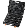 image:imageVEVOR Impact Socket Set 12 Inches 26 Piece Deep Sockets 6Point Rugged Construction CrV 12 Inches Drive Socket Set Impact Metric 10mm  36mm with a Storage Cage12 65PCS
