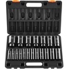 image:imageVEVOR Impact Socket Set 34 Inches 29 Piece Impact Sockets 6Point Sockets Rugged Construction CRM0 34 Inches Drive Socket Set Impact SAE 34 inch  212 inch with a Storage Cage12 19PCS Deep