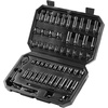 image:imageVEVOR Impact Socket Set 34 Inches 29 Piece Impact Sockets 6Point Sockets Rugged Construction CRM0 34 Inches Drive Socket Set Impact SAE 34 inch  212 inch with a Storage Cage14 55PCS