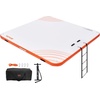 image:imageVEVOR Inflatable Floating Dock Inflatable Dock Platform NonSlip Air Dock Platform with Portable Carrying Bag amp Detachable Ladder Floating Platform Island Raft for Pool Beach Ocean10 x 10 FT