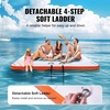 image:imageVEVOR Inflatable Floating Dock Inflatable Dock Platform NonSlip Air Dock Platform with Portable Carrying Bag amp Detachable Ladder Floating Platform Island Raft for Pool Beach Ocean10 x 10 FT