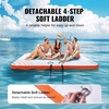 image:imageVEVOR Inflatable Floating Dock Inflatable Dock Platform NonSlip Air Dock Platform with Portable Carrying Bag amp Detachable Ladder Floating Platform Island Raft for Pool Beach Ocean7 x 7 FT