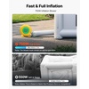 image:imageVEVOR Inflatable Paint Booth 13 x 10 x 9 ft Portable Spray Booth with 750W Powerful Blower and Large Filter Cotton Arched Roof Blow Up Painting Tent for Bike Motorcycle and Furniture Gray