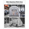 image:imageVEVOR Inflatable Paint Booth 13 x 10 x 9 ft Portable Spray Booth with 750W Powerful Blower and Large Filter Cotton Arched Roof Blow Up Painting Tent for Bike Motorcycle and Furniture Gray