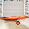 image:imageVEVOR Kayak Cart Heavy Duty 450 LBS Load Capacity Kayak Trailer Detachable Canoe Trolley Cart with Adjustable Width amp Nonslip Support Foot 12 Solid Tires for Kayaks Canoes Float Mats Paddleboards