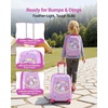 image:imageVEVOR Kids Luggage Set 2 Piece 18 Inch Hardside Rolling Wheels Suitcase with HardShell Backpack Unicorn Kids Carry on Luggage Set Holiday Birthday Gift for Girls amp Boys Airline ApprovedUnicorn