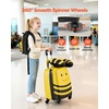 image:imageVEVOR Kids Luggage Set 2 Piece 18 Inch Hardside Rolling Wheels Suitcase with HardShell Backpack Unicorn Kids Carry on Luggage Set Holiday Birthday Gift for Girls amp Boys Airline ApprovedYellow