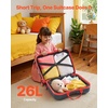 image:imageVEVOR Kids Luggage Set 2 Piece 18 Inch Hardside Rolling Wheels Suitcase with HardShell Backpack Unicorn Kids Carry on Luggage Set Holiday Birthday Gift for Girls amp Boys Airline ApprovedSpaceman