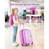 image:imageVEVOR Kids Luggage Set 2 Piece 18 Inch Hardside Rolling Wheels Suitcase with HardShell Backpack Unicorn Kids Carry on Luggage Set Holiday Birthday Gift for Girls amp Boys Airline ApprovedUnicorn