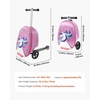 image:imageVEVOR Kids Luggage Set 2 Piece 18 Inch Hardside Rolling Wheels Suitcase with HardShell Backpack Unicorn Kids Carry on Luggage Set Holiday Birthday Gift for Girls amp Boys Airline ApprovedUnicorn