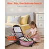 image:imageVEVOR Kids Luggage Set 2 Piece 18 Inch Hardside Rolling Wheels Suitcase with HardShell Backpack Unicorn Kids Carry on Luggage Set Holiday Birthday Gift for Girls amp Boys Airline ApprovedUnicorn