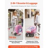 image:imageVEVOR Kids Luggage Set 2 Piece 18 Inch Hardside Rolling Wheels Suitcase with HardShell Backpack Unicorn Kids Carry on Luggage Set Holiday Birthday Gift for Girls amp Boys Airline ApprovedUnicorn