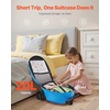 image:imageVEVOR Kids Luggage Set 2 Piece 18 Inch Hardside Rolling Wheels Suitcase with HardShell Backpack Unicorn Kids Carry on Luggage Set Holiday Birthday Gift for Girls amp Boys Airline ApprovedMonster