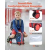 image:imageVEVOR Kids Luggage Set 2 Piece 18 Inch Hardside Rolling Wheels Suitcase with HardShell Backpack Unicorn Kids Carry on Luggage Set Holiday Birthday Gift for Girls amp Boys Airline ApprovedSpaceman