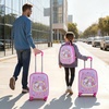 image:imageVEVOR Kids Luggage Set 2 Piece 18 Inch Hardside Rolling Wheels Suitcase with HardShell Backpack Unicorn Kids Carry on Luggage Set Holiday Birthday Gift for Girls amp Boys Airline ApprovedUnicorn