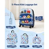 image:imageVEVOR Kids Luggage Set 2 Piece 18 Inch Hardside Rolling Wheels Suitcase with HardShell Backpack Unicorn Kids Carry on Luggage Set Holiday Birthday Gift for Girls amp Boys Airline ApprovedCar