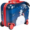 image:imageVEVOR Kids Luggage Set 2 Piece 18 Inch Hardside Rolling Wheels Suitcase with HardShell Backpack Unicorn Kids Carry on Luggage Set Holiday Birthday Gift for Girls amp Boys Airline ApprovedSpaceman