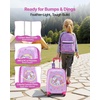 image:imageVEVOR Kids Luggage Set 2 Piece 18 Inch Hardside Rolling Wheels Suitcase with HardShell Backpack Unicorn Kids Carry on Luggage Set Holiday Birthday Gift for Girls amp Boys Airline ApprovedUnicorn