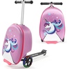image:imageVEVOR Kids Luggage Set 2 Piece 18 Inch Hardside Rolling Wheels Suitcase with HardShell Backpack Unicorn Kids Carry on Luggage Set Holiday Birthday Gift for Girls amp Boys Airline ApprovedUnicorn