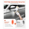 image:imageVEVOR LVLP Air Spray Gun Gravity Feed Paint Sprayer Gun with 3 Nozzles 131417mm 600ml Capacity Automotive Paint Sprayer with Air Regulator for Furniture Car Painting Home ImprovementHVLP 131417mm