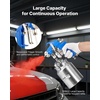 image:imageVEVOR LVLP Air Spray Gun Gravity Feed Paint Sprayer Gun with 3 Nozzles 131417mm 600ml Capacity Automotive Paint Sprayer with Air Regulator for Furniture Car Painting Home ImprovementSiphon 18 mm